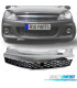 CALANDRE OPEL ASTRA H GTC 04-07 CHROME AVEC BORDS NOIR