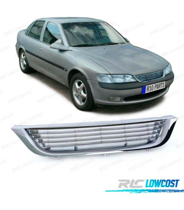GRILLE AVANT SANS LOGO VECTRA B 95-98 CHROMÉ