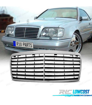 CALANDRE RADIATEUR AVANT MERCEDES W124 93-95 AVANTGARDE CHROMÉ