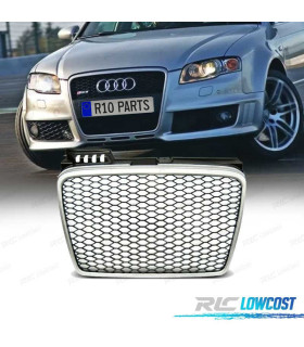 CALANDRE AUDI A4 B7 04-08 GRIS CLAIR
