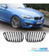 CALANDRE BMW F22 F23 14- LOOK M PERFORMANCE NOIR CHROMÉ