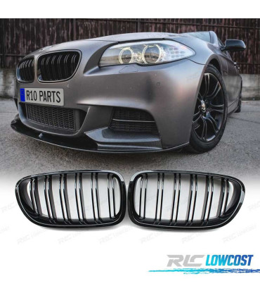 CALANDRE BMW F10 LCI 13-17 LOOK M5 NOIR BRILLANT