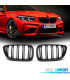 CALANDRE BMW F22 F23 LOOK M2 NOIR MAT