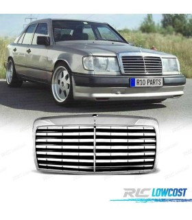 CALANDRE MERCEDES W124 85-93 CHROMÉ