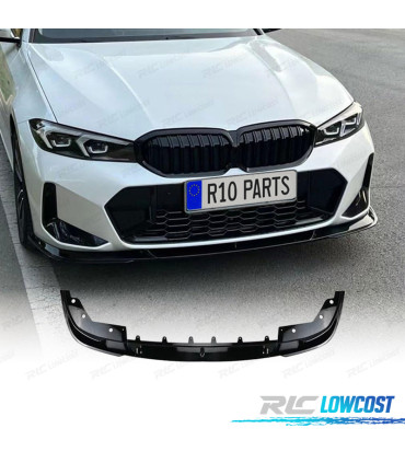 SPOILER LAME FRONTAL BMW G20 LCI 23-25 LOOK M 3D NOIR BRILLANT