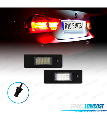 ÉCLAIRAGE PLAQUE D´IMMATRICULATION LED BMW Z4 E85 ROADSTER 02-09 , E86 COUPÉ 02-09 ET E89 CABRIO 09-