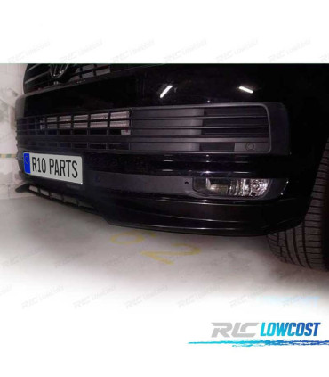 SPOILER LAME AVANT VOLKSWAGEN VW TRANSPORTER T6 CARAVELLE MULTIVAN 15-19