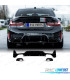 DIFFUSEUR BMW G20 G21 LCI 23-25 LOOK M 340i NOIR BRILLANT + EMBOUTS D'ÉCHAPPEMENT