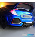 BOUCLIER ARRIÈRE HONDA CIVIC 16-20 LOOK NOUVEAU TYPE R