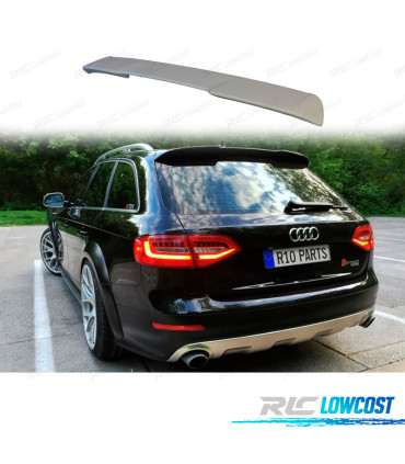 AILERON SPOILER AUDI A4 B8 AVANT 08-15 NOIR BRILLANT