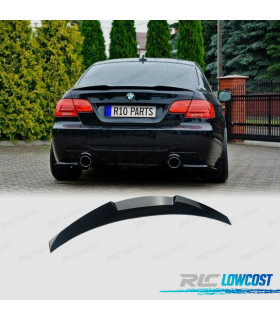 AILERON BECQUET LAME COFFRE BMW E92 06-14 LOOK M4 NOIR BRILLANT