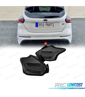 FEUX ARRIÈRE POUR FORD FOCUS 3 HATCHBACK 14-17 LED DYNAMIQUES FUMÉ