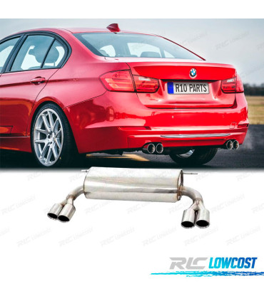 POT D'ÉCHAPPEMENT BMW F30 F31 328 LOOK M DOUBLE SORTIE