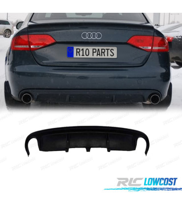 DIFFUSEUR AUDI A4 B8 07-11 LOOK RS