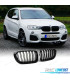 DOUBLE CALANDRE BMW X3 F25 X4 F26 LOOK M NOIR BRILLANT
