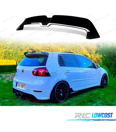 SPOILER VOLKSWAGEN VW GOLF 5 GTI 03-08 LOOK OETTINGER NOIR BRILLANT