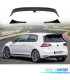 AILERON SPOILER VOLKSWAGEN VW GOLF 7 7.5 GTI R LOOK CLUBSPORT NOIR BRILLANT