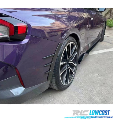 EXTENSIONS D'AILES BMW G42 22-24 LOOK M PERFORMANCE NOIR BRILLANT