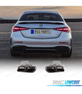EMBOUTS D´ÉCHAPPEMENT MERCEDES CLASSE C W206 22-23 LOOK AMG
