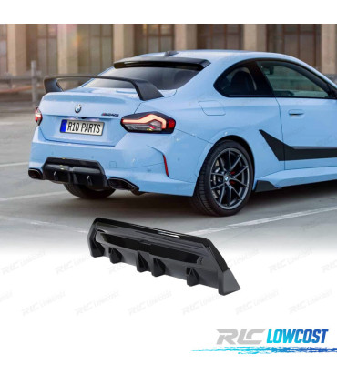 DIFFUSEUR BMW G42 22-24 LOOK M PERFORMANCE NOIR BRILLANT