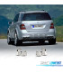 EMBOUTS D'ÉCHAPPEMENT MERCEDES ML W164 08-11 LOOK AMG CHROME