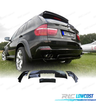 AERO KIT CARROSSERIE BMW X5 E70 07-10 NOIR BRILLANT