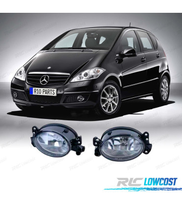 FEUX ANTI-BROUILLARD MERCEDES VERRE CLAIR