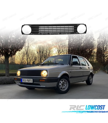CALANDRE VOLKSWAGEN VW GOLF 2 83-91 NOIR