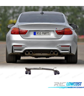 KIT EMBOUTS D´ECHAPPEMENT BMW F32 13-18 LOOK M4 DOUBLE