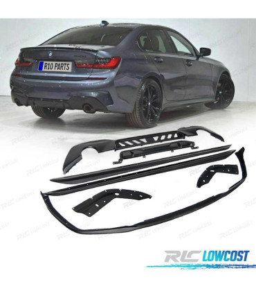 KIT CARROSSERIE BMW G20 19-22 LOOK M PERFORMANCE NOIR MAT