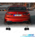 EMBOUTS D'ÉCHAPPEMENT BMW G20 20-22 LOOK M NOIR BRILLANT