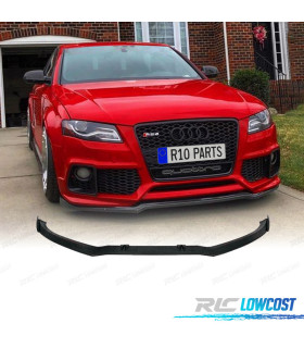 LÈVRE DE SPOILER AVANT AUDI A4 B8 LOOK RS4 11-15