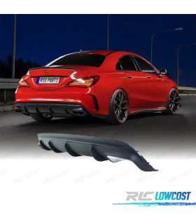 DIFFUSEUR MERCEDES CLA C117 16-19 LOOK AMG A45 NOIR MAT