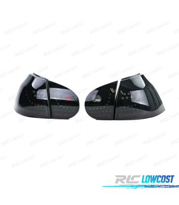 FEUX ARRIÈRE LED VOLKSWAGEN VW GOLF 5 MK V 03-08 NOIR