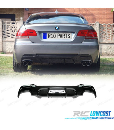 DIFFUSEUR BMW E92 E93 LOOK M PERFORMANCE NOIR BRILLANT OO---OO