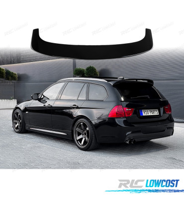 AILERON SPOILER BMW E91 TOURING 05-13 LOOK M PERFORMANCE NOIR BRILLANT
