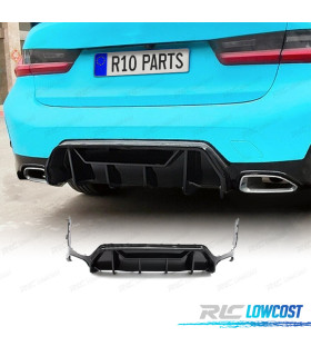 DIFFUSEUR BMW G20 23-25 LOOK M NOIR BRILLANT O---O