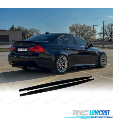 RAJOUT DE BAS DE CAISSE BMW E90 E91 E92 E93 LOOK M PERFORMANCE NOIR BRILLANT