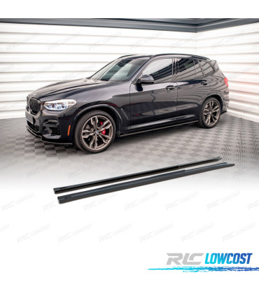 RAJOUT BAS DE CAISSE BMW X3 G01 21-24 LOOK M NOIR BRILLANT
