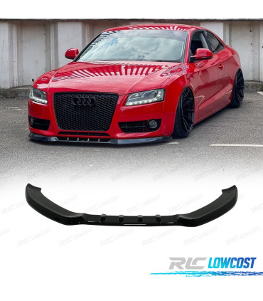SPOILER LIP AUDI A5 S LINE 07-12 NOIR BRILLANT