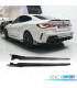 RAJOUTS BAS DE CAISSE BMW G22 20-24 LOOK M NOIR BRILLANT