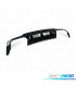DIFFUSEUR MERCEDES W204 07-14 LOOK C63 AMG NOIR BRILLANT