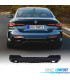 DIFFUSEUR BMW G22 21-23 LOOK M440 + EMBOUTS D'ÉCHAPPEMENT NOIR BRILLANT
