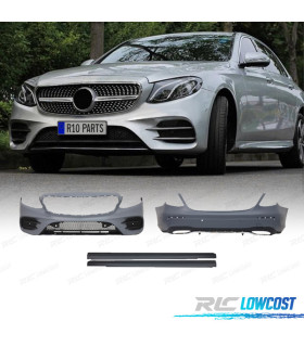 KIT CARROSSERIE PARE-CHOCS MERCEDES CLASSE E W213 16- LOOK AMG