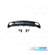 DIFFUSEUR AUDI A6 15-18 LOOK RS6 NOIR BRILLANT
