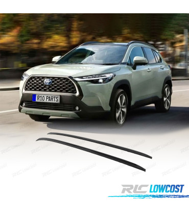 BARRES DE TOIT TOYOTA COROLLA CROSS 22- NOIR