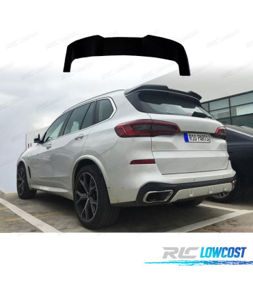 AILERON SPOILER BMW X5 G05 18-22 LOOK M PERFORMANCE NOIR BRILLANT