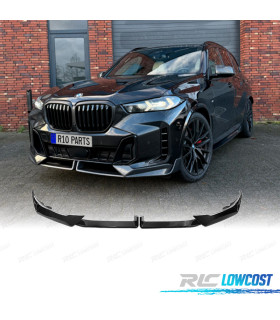 SPOILER LAME FRONTAL BMW X5 G05 LCI 23- LOOK M PERFORMANCE NOIR BRILLANT