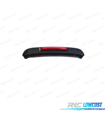 AILERON MITSUBISHI MONTERO PAJERO SPORT 09-12 TROISIÈME FEU STOP NOIR BRILLANT