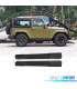 MARCHES-PIEDS JEEP WRANGLER 2P 07-17 NOIR